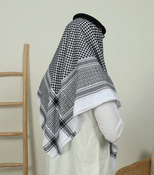 Black and White shimagh