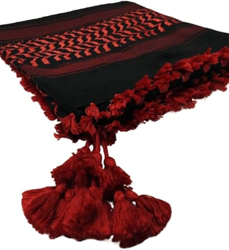 Red and Black Shimagh
