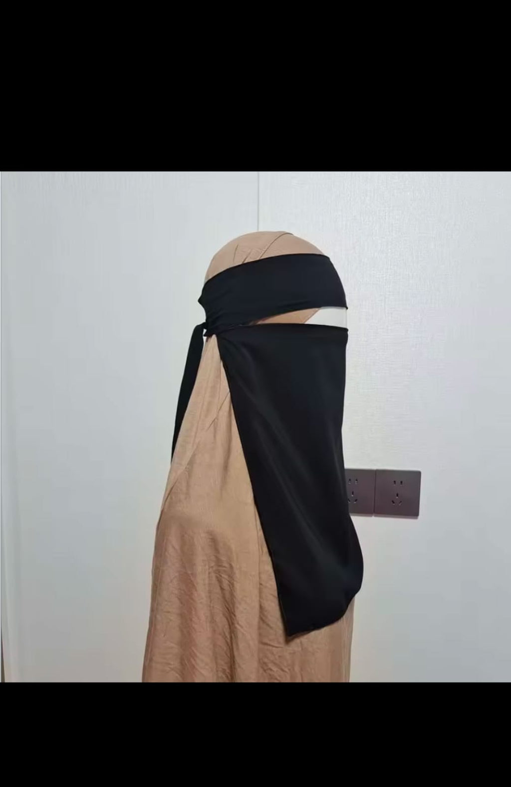 Arabic Tie Niqab 3 layer