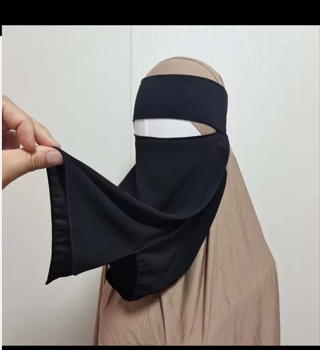 Arabic Tie Niqab 3 layer