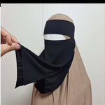 Arabic Tie Niqab 3 layer