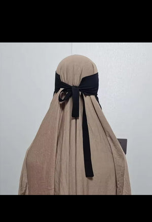 Arabic Tie Niqab 3 layer