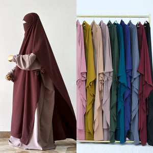 Full head cover irani  long khimar