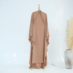 Long Hijab Khimar One Layer