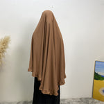Ruffle Hijab Long