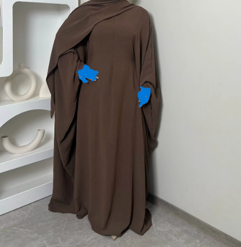 Butterfly Abaya Hijab 2 Pieces Set