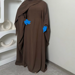 Butterfly Abaya Hijab 2 Pieces Set