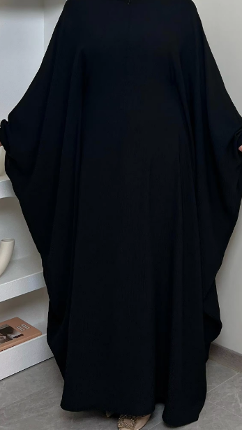 Butterfly Abaya Hijab 2 Pieces Set