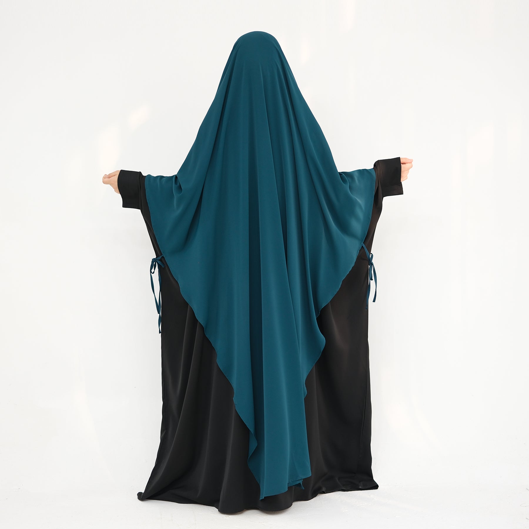 Long Hijab Khimar One Layer