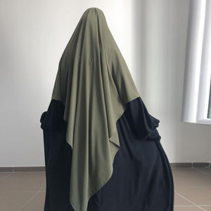 One Layer Chiffon Khimar