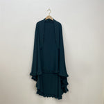 Ruffle Hijab Long
