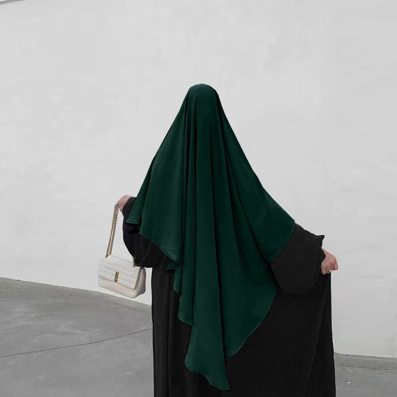 One Layer Chiffon Khimar