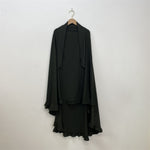 Ruffle Hijab Long