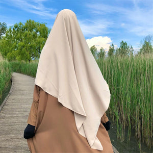 One Layer Chiffon Khimar
