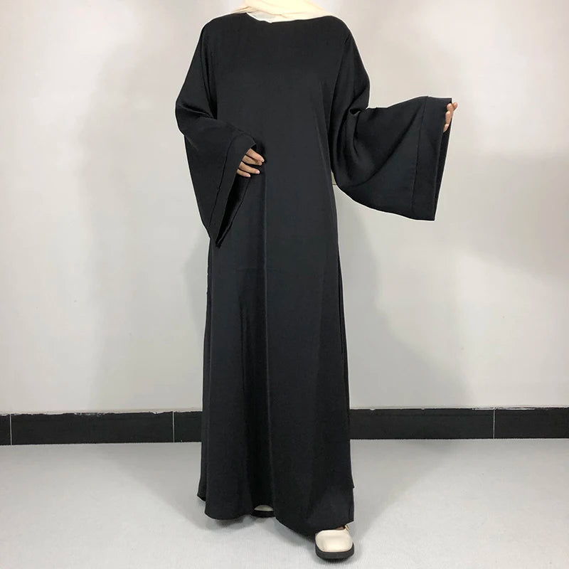 Plain Nida Abaya With Free Belt High Quality