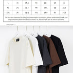 Oversized drop shoulder plain tshirt