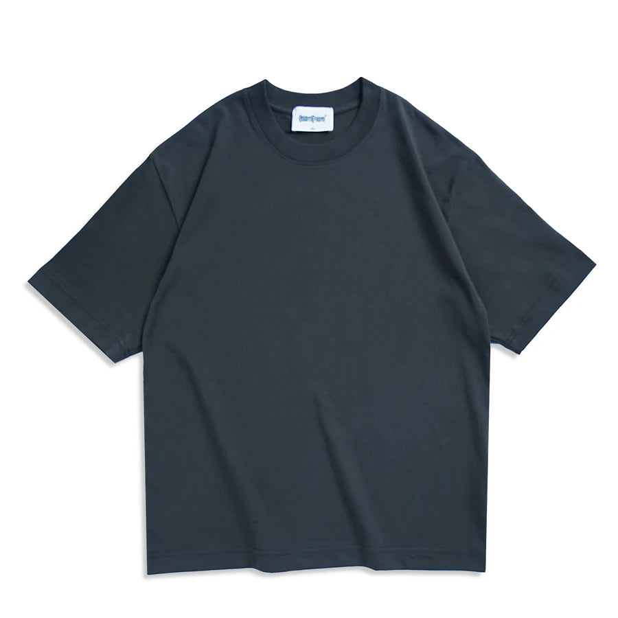 Oversized drop shoulder plain tshirt