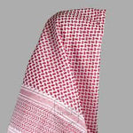 Red and white shimagh