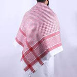 Red and white shimagh